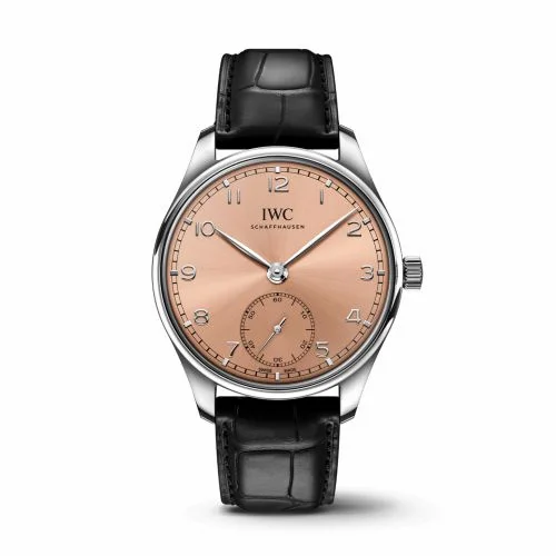IWC Portugieser Automatic 40 Stainless Steel / Salmon IW3583-13 (IW358313)
